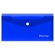 Папка конверт на кнопке С6, 200мк"No Secret", синя EFb_06302  Berlingo