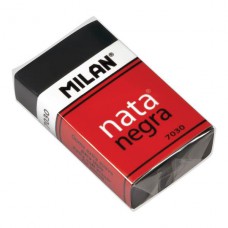 Ластик "Nata Negra", картонный держатель, 39*24*10мм CPM7030CF Milan