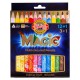 Набор цветных пастельных трехгранных карандашей Magic, 12цв+блендер 3408 Koh-I-Noor