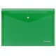 Папка конверт на кнопке А4 No Secret 200мкм зеленая  EFb_04104 Berlingo