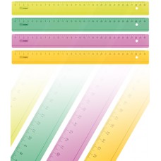 Линейка пластм. 30см флюор.проз. ЛН32 Стамм