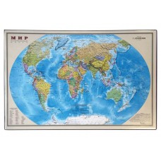 Покрытие  на стол OfficeSpace "Карта мира", 38*59см 194915 Спейс