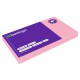 Блок клей  125*75мм, 100л, пастель, розовый Berlingo "Ultra Sticky" LSn_39303