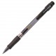 Ручка гелевая TRAVELLER, автоматическая, пластиковый корпус, 0,7мм, черная, (INDEX)
