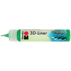 Контур объемный 3D Liner, 25 мл, зеленый светл. ; Арт.180309662