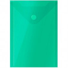 Конверт с кнопкой 150мкр А6 (105*148мм), зеленый Спейс 281226