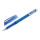 Ручка стираемая гелевая STAFF, хромированные детали, узел 0,5 мм, линия 0,35 мм, синяя, 142494