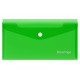 Папка конверт на кнопке С6, 200мкр "No Secret"  зелен EFb_06304 Berlingo
