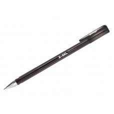 Ручка гелевая черная  0,5мм Berlingo "X-Gel"  CGp_50120