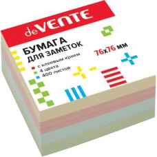 Блок клей. 75x75 400л 4цв. 12/72 2010341 deVente