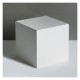 Гипсовая Геометрическая фигура Куб 20 30-324 3743165