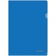 Папка-уголок А4 180мкм, прозрачная синяя AGp_04102 Berlingo/ ММ-30949 СТАММ