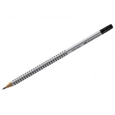 Карандаш чгр GRIP 2001 НВ с ластиком 117200 Faber-Castell