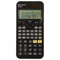 Калькулятор 10+2 разр, дв.пит, SC-850, 240 функций,  ЧЕРНЫЙ,  250525 BRAUBERG