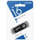 Память Smart Buy "Twist" 16GB, USB 2.0 Flash Drive, черный SB016GB2TWK