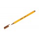 Ручка капил. Berlingo "Rapido"коричневая, 0,4мм, трехгранная CK_40104