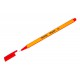 Ручка капил. Berlingo "Rapido" красная,, 0,4мм, трехгранная CK_40102