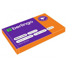 Блок клей. 50*75мм, 80л, неон оранж .Berlingo Ultra Sticky LSn_39414