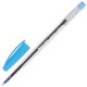 Ручка шарик.  0,6мм, линия 0,3мм, синяя, OBP108  BRAUBERG Ice 142686