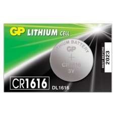 Батарейка GP Lithium, CR1616, CR1616-7C5 / SONNEN