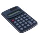 Калькулятор плоский, 8-разрядный, серебристый корпус 420287