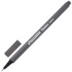 Ручка капиллярная BRAUBERG "Aero", трехгранная, металлический наконечник, 0,4 мм,  серая, 142258