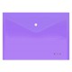 Папка конверт на кнопке А4 фиолет 180мкр  Berlingo,  AKk_04107