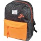 Рюкзак  40х30х14 Neon Wild т.серый с оранж. 7033783 deVente