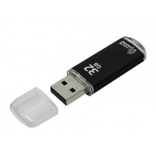 Флэш-карта Smart Buy "V-Cut 32 Gb USB 2.0 Flash Drive, черный (металл.корпус) SB32GBVC-K