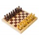 Игра настольная Шахматы, Орловские шахматы, походные деревянные, с доской С-5а/D-1