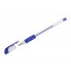 Ручка гелевая синяя 0,5мм грип OfficeSpace GP905BU_6600