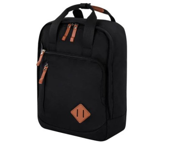 Рюкзак BRAUBERG FRIENDLY молодежный, черный, 37х26х13 см, 270089