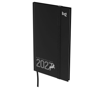 Ежедневник датир. 2027г., 90*165, 64л.,  7БЦ, BG "Символ года",графитовый Wd_92625