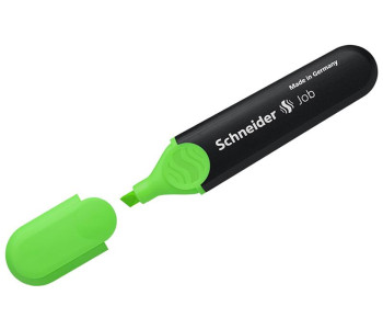 Маркер текст. 1-5мм Job  зеленый,. 1504 Schneider 10/240