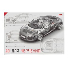 Альбом 20л д/черч. А4 сп.перф.Чертеж 20Ач4Асп_06548 Хатбер