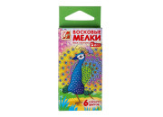 Карандаши воск. 06цв "Zoo" 12с 864-08 Луч
