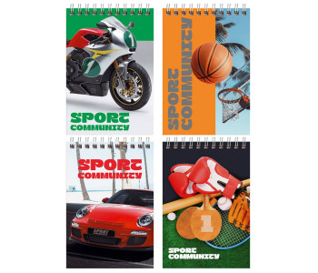 Блокнот 60л А6 кл. гр. "Sport community"  Б6гр40 12213 BG