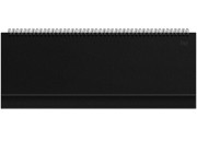 Планинг недатир. 56л., 330*130мм, балакрон, BG "Ariane. Black"  Pu_21845