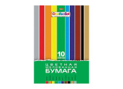 Бумага цветная А4 10л 10цв.Creative set 10Бц4м_05930 Хатбер