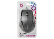 Мышь Defender Accura MM-362, USB, черный, 5btn+Roll 52362 провод
