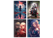 Книжка записная 80л А6 гр.  "Inner world" К6гр80 12798 BG