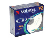 Диск CD-R 700mb/80min/52 DL+ Slim 43415 Verbatim