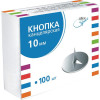 Кнопки, 100 шт., диаметр 10 мм,  К10_561 / 162147 Спейс / 220998 STAFF