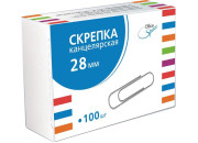Скрепки канц 28 мм, 100 шт. С28_566/ 162153 Спейс