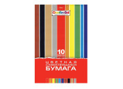 Бумага цветная А4 10л 10цв.самокл.Creative set 10Бц4с_05934 Хатбер