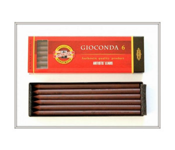 Сепия коричнево-красная  Gioconda,  L=120 мм., R=5.6мм, 4373  KOH-I-NOOR