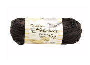 Рафия  натуральная, черный, моток 50г 9090 Folia