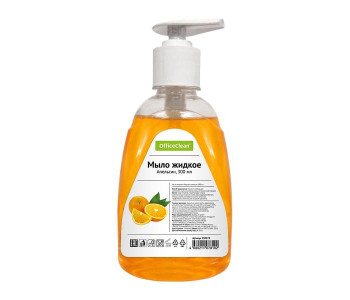 Мыло жидкое OfficeClean "Ромашка", с дозатором, 0,3л 257287