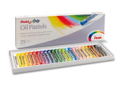 Пастель масляная 25 цветов, картон. уп. PHN4-25 Pentel