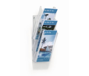Подставка настольная "Combiboxx 1/3 А4" 210*116 мм, 3 отд, прозр. 8599-19 Durable
